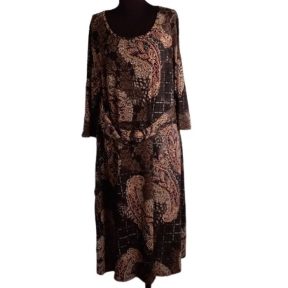 Sami & Jo Paisley Dress 2X